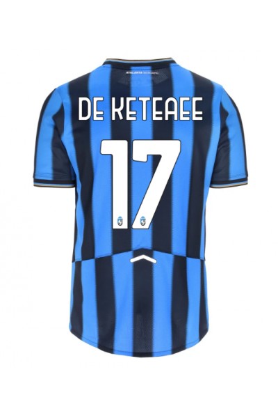 Atalanta Charles De Ketelaere #17 Jalkapallovaatteet Kotipaita 2025-26 Lyhythihainen Atalanta Charles De Ketelaere #17 Jalkapallovaatteet Kotipaita 2025-26 Lyhythihainen
